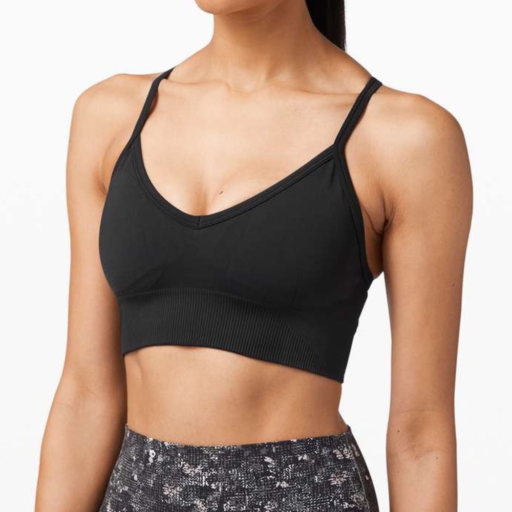 lululemon athletica Black Sports Bra
